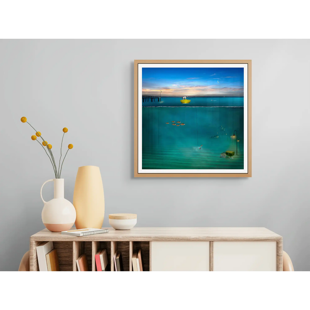 An Evening Swim by Suellen Saidee Cook
