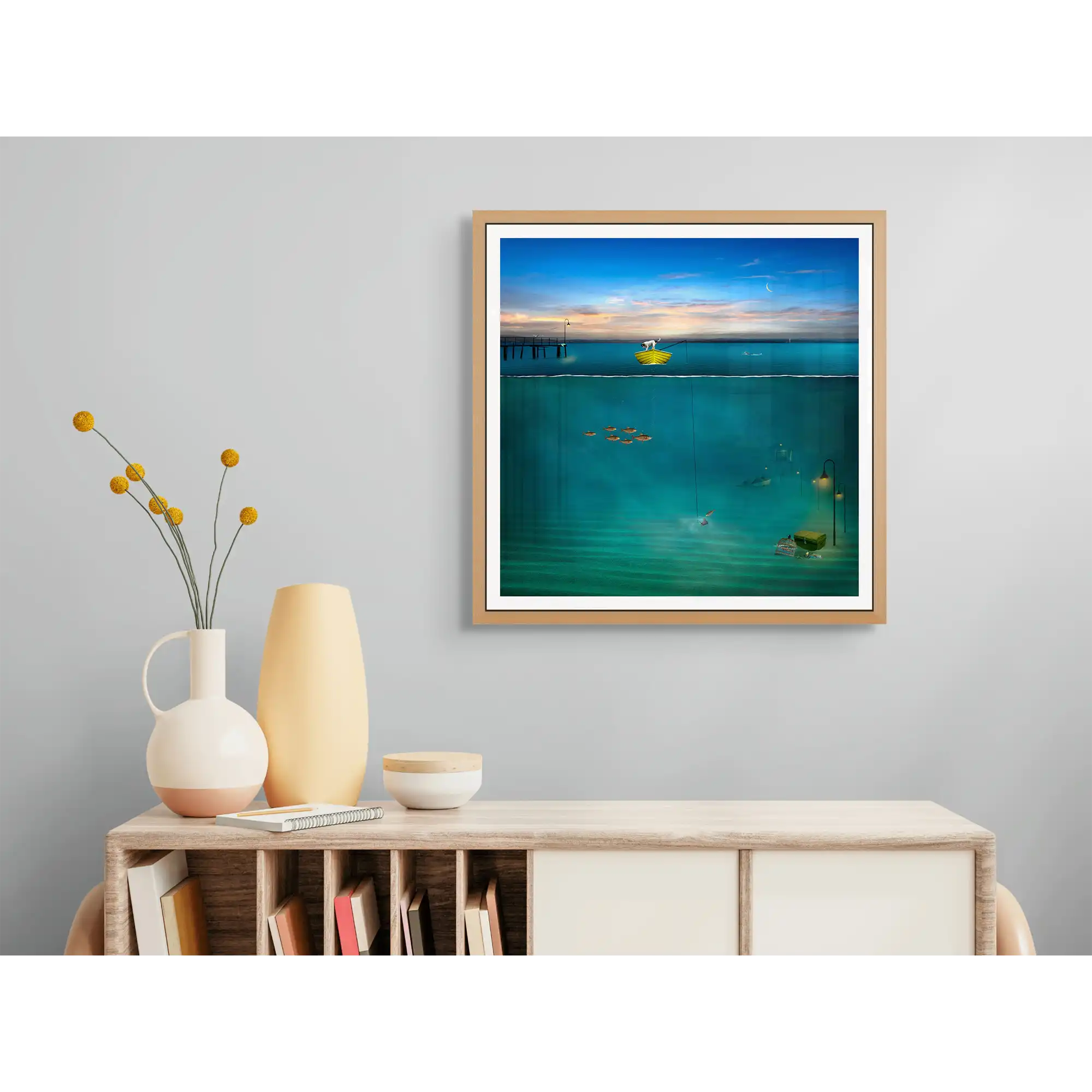 An Evening Swim by Suellen Saidee Cook