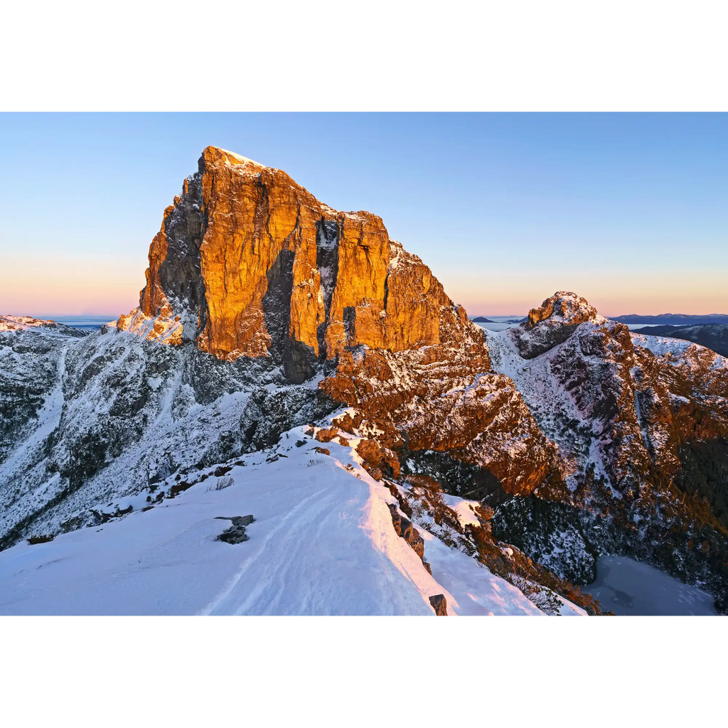 Frenchmans winter dawn, Tasmania by Grant Dixon