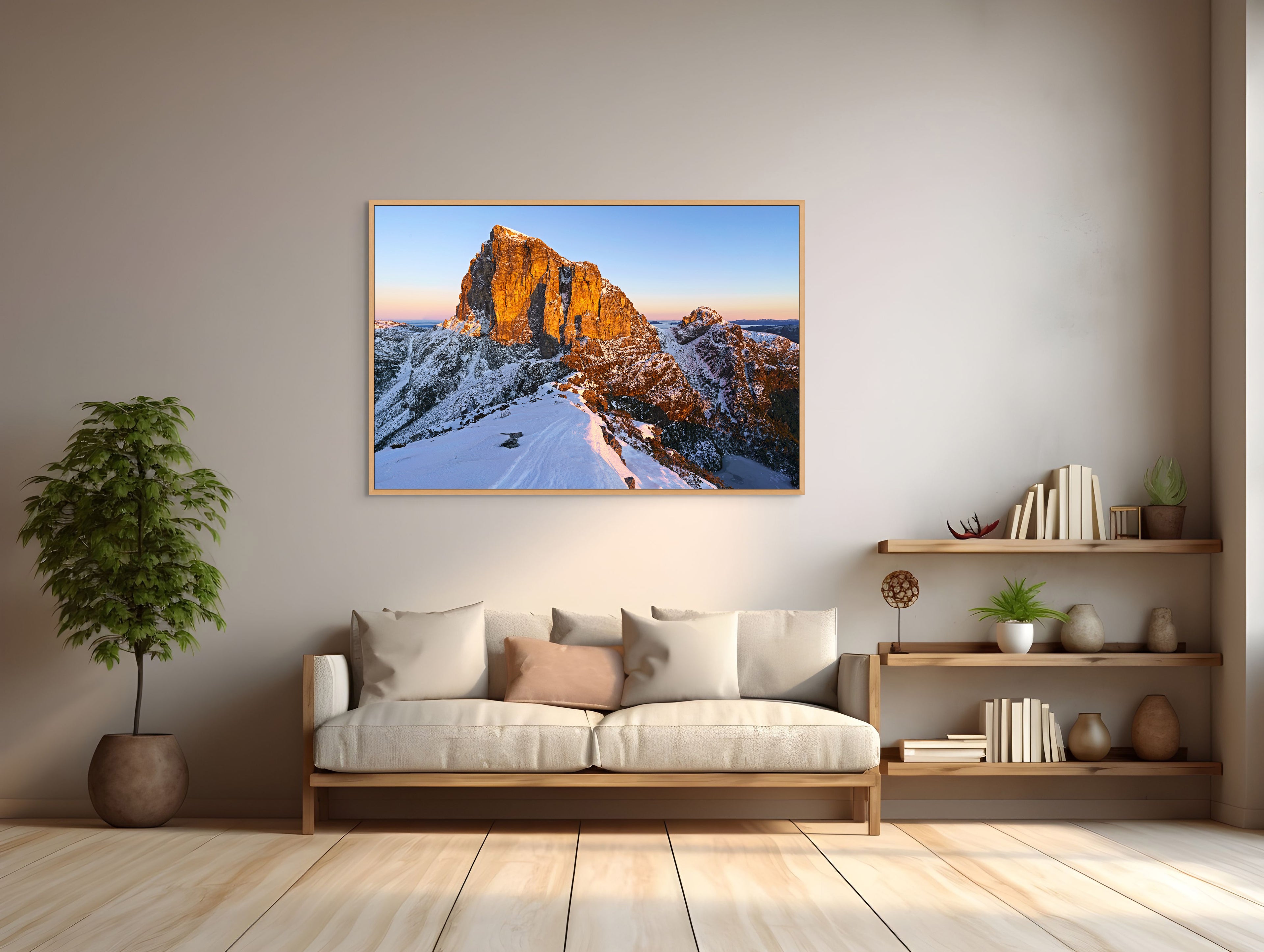 Frenchmans winter dawn, Tasmania by Grant Dixon