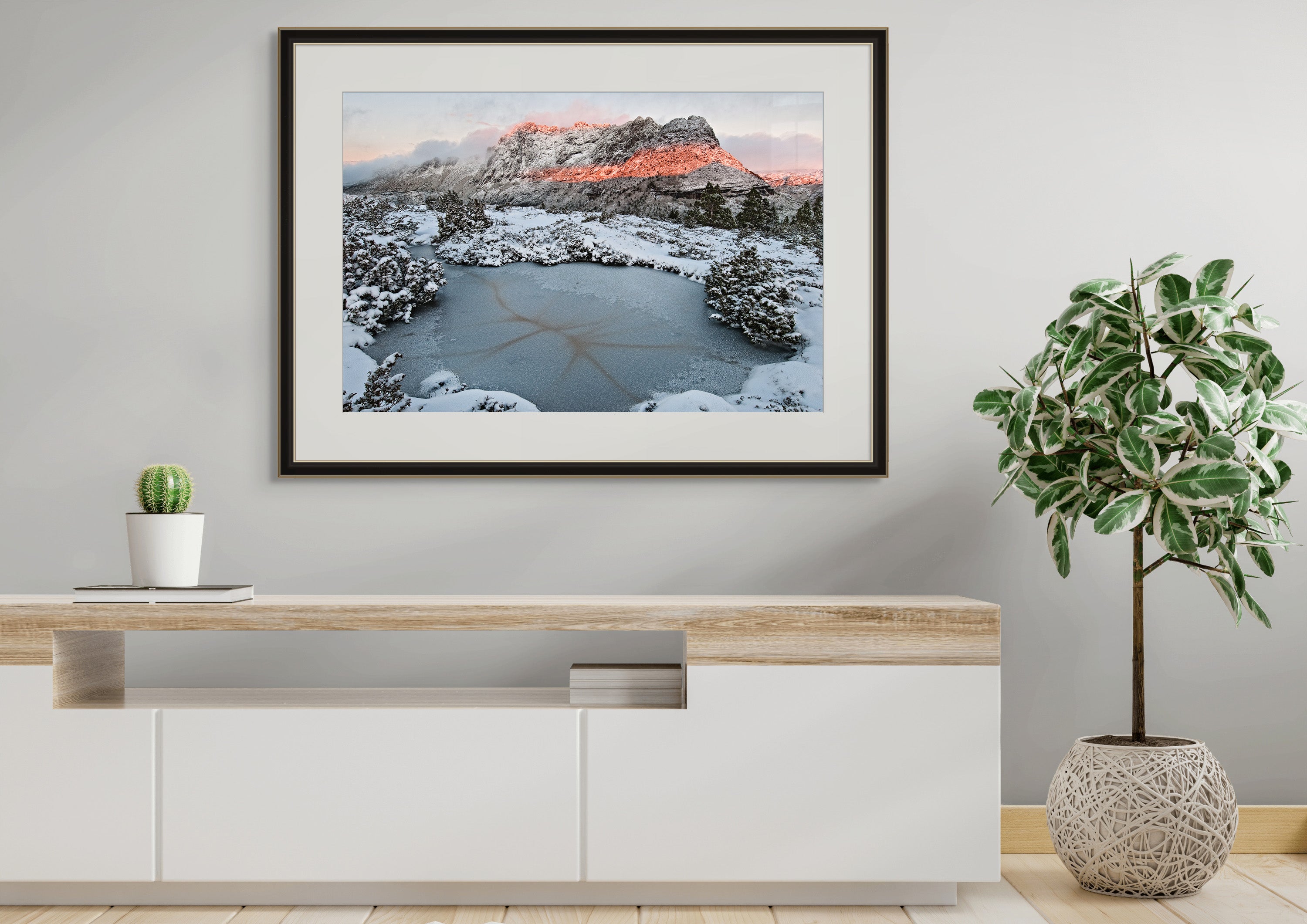 Cradle Mountain snowy dawn, Tasmania by Grant Dixon