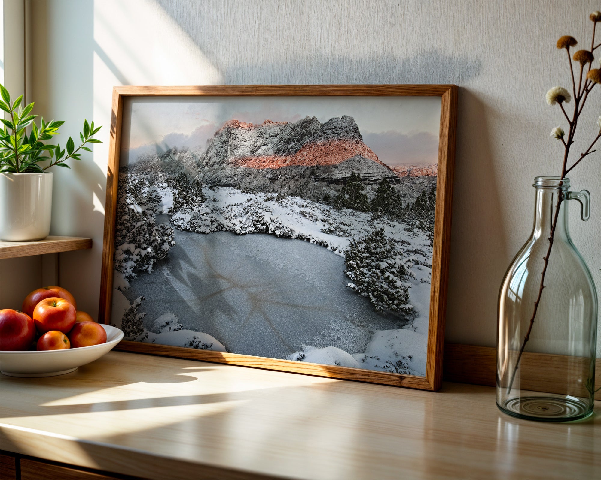 Cradle Mountain snowy dawn, Tasmania by Grant Dixon