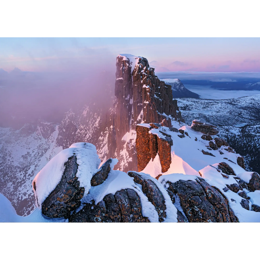 Geryon winter dawn #1, Tasmania by Grant Dixon