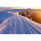 Du Cane wind scoured snow, Tasmania by Grant Dixon