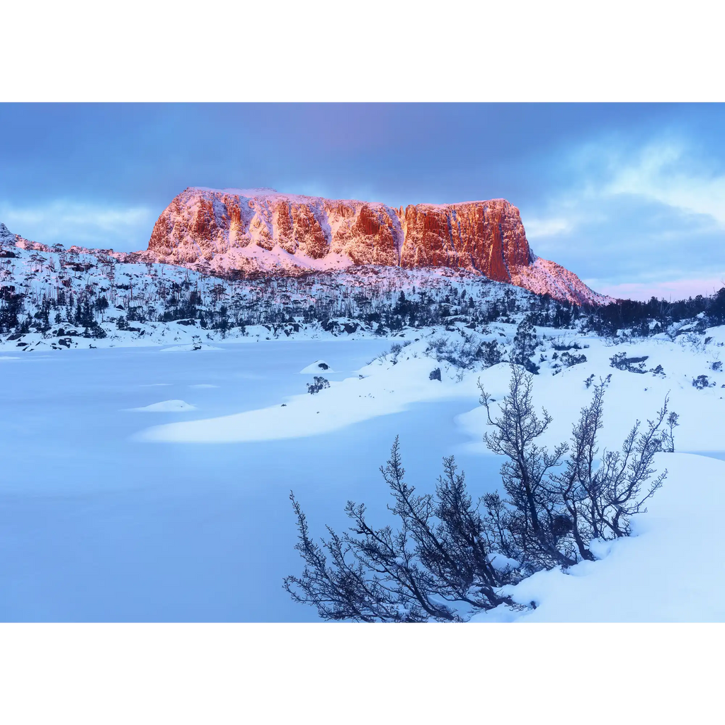 Acropolis winter sunset, Tasmania by Grant Dixon