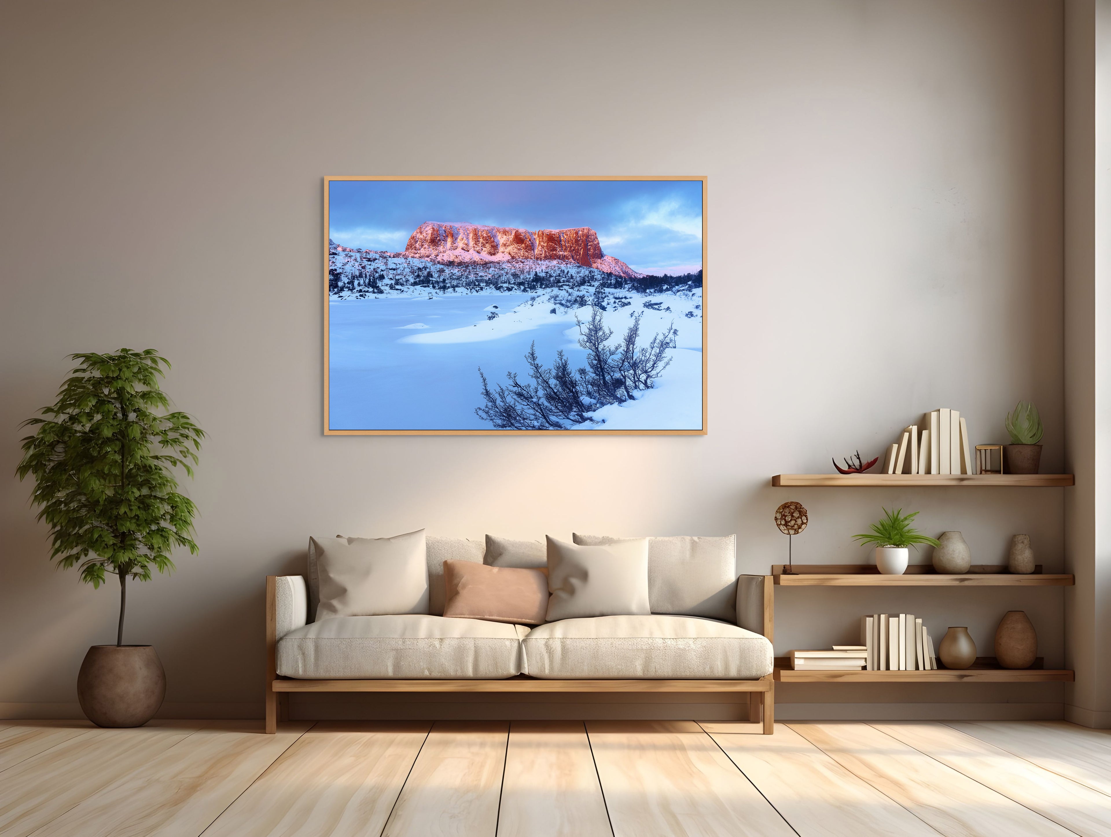 Acropolis winter sunset, Tasmania by Grant Dixon