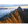 Quartzite peaks at dawn, southwest Tasmania by Grant Dixon