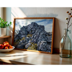 Folded quartzite, Arthur Range, southwest Tasmania  by Grant Dixon