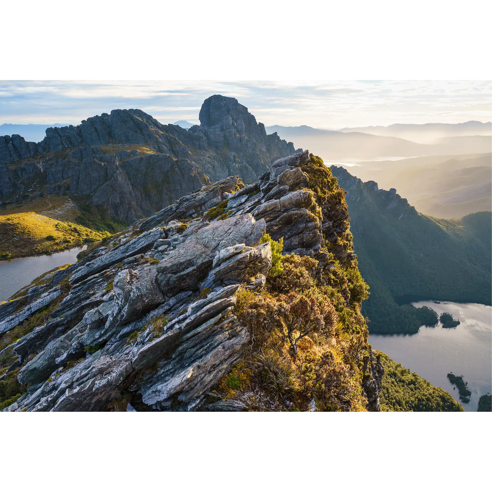 Federation Peak, Arthur Range, southwest Tasmania by Grant Dixon