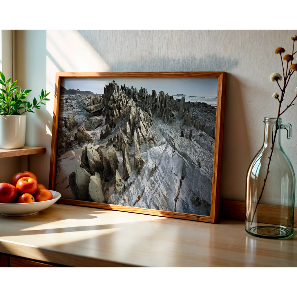 Rock blades, Albina Creek, Spero-Wanderer region, Tasmania by Grant Dixon