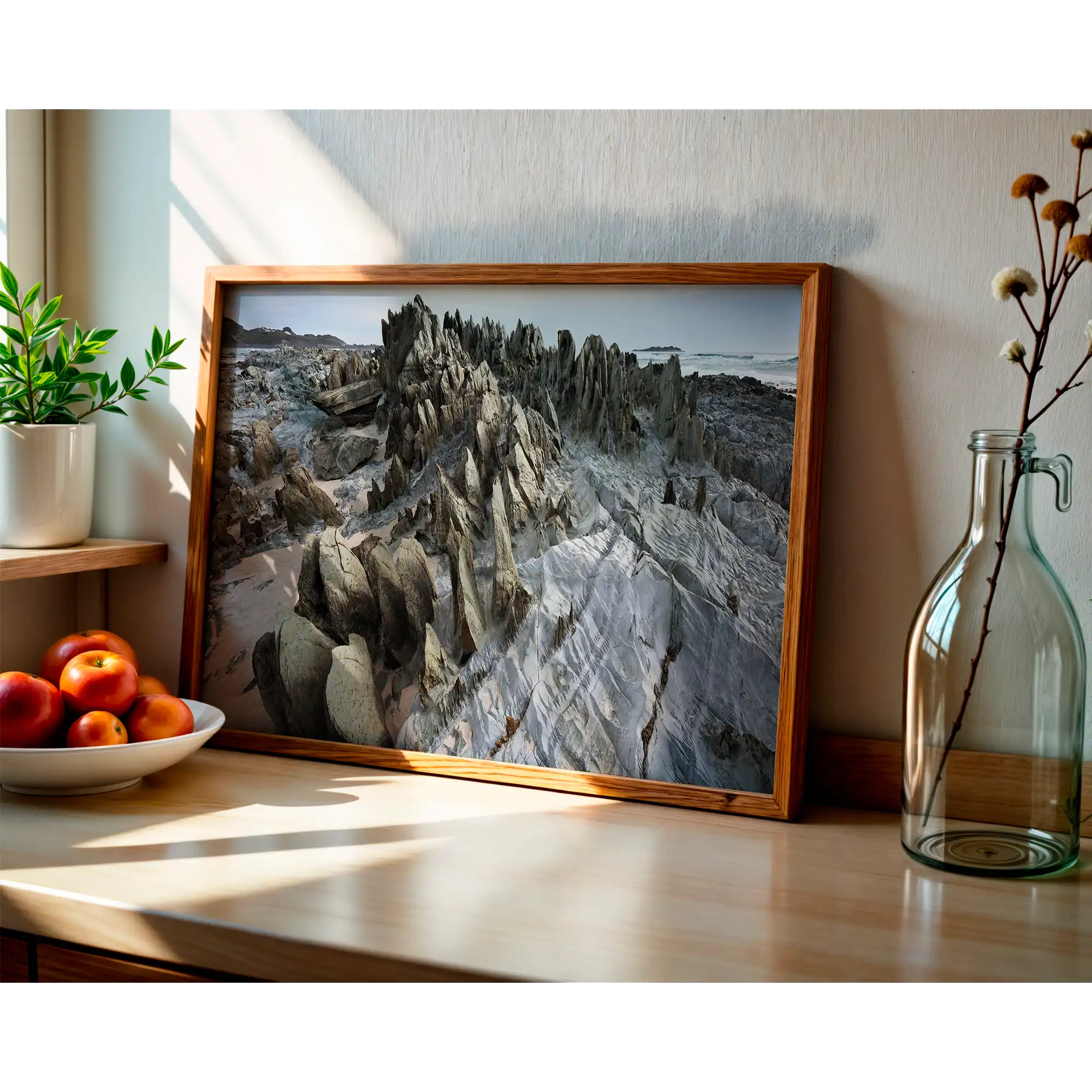 Rock blades, Albina Creek, Spero-Wanderer region, Tasmania by Grant Dixon