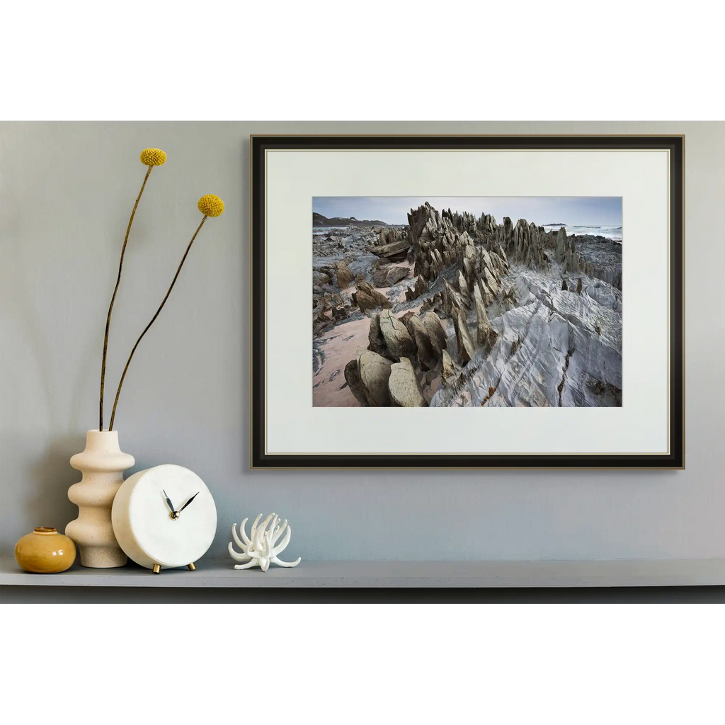 Rock blades, Albina Creek, Spero-Wanderer region, Tasmania by Grant Dixon