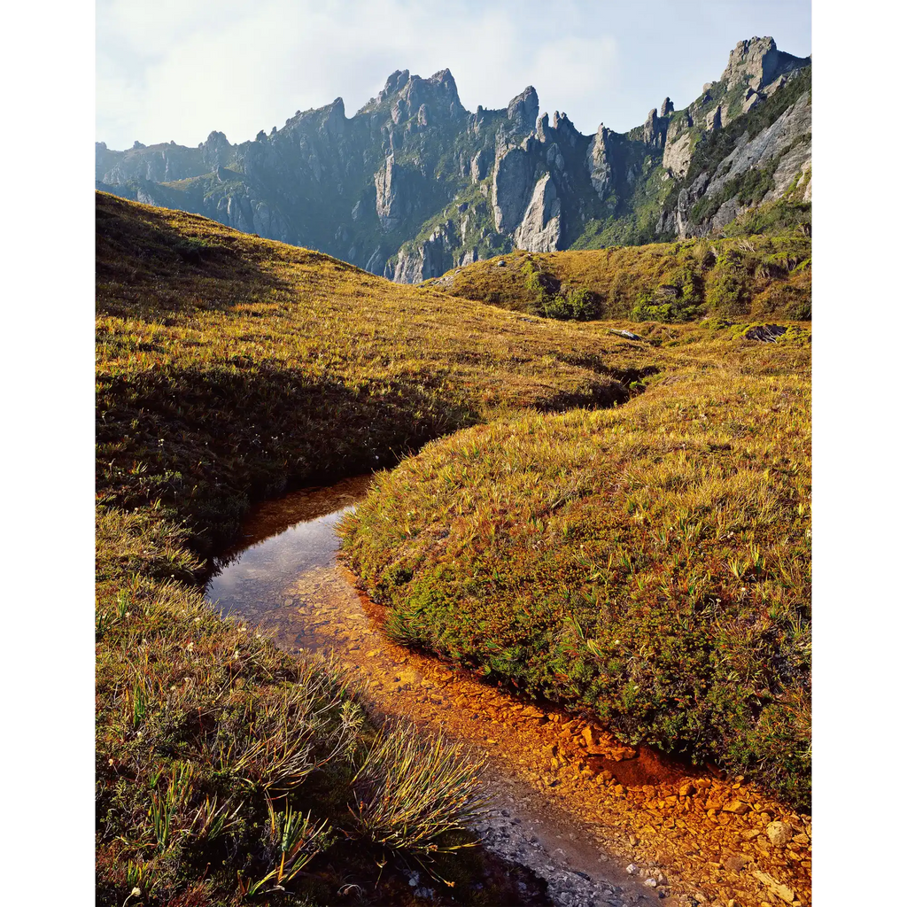 Mount Hayes, Western Arthur Range, southwest Tasmania by Peter Dombrovskis