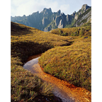 Mount Hayes, Western Arthur Range, southwest Tasmania by Peter Dombrovskis