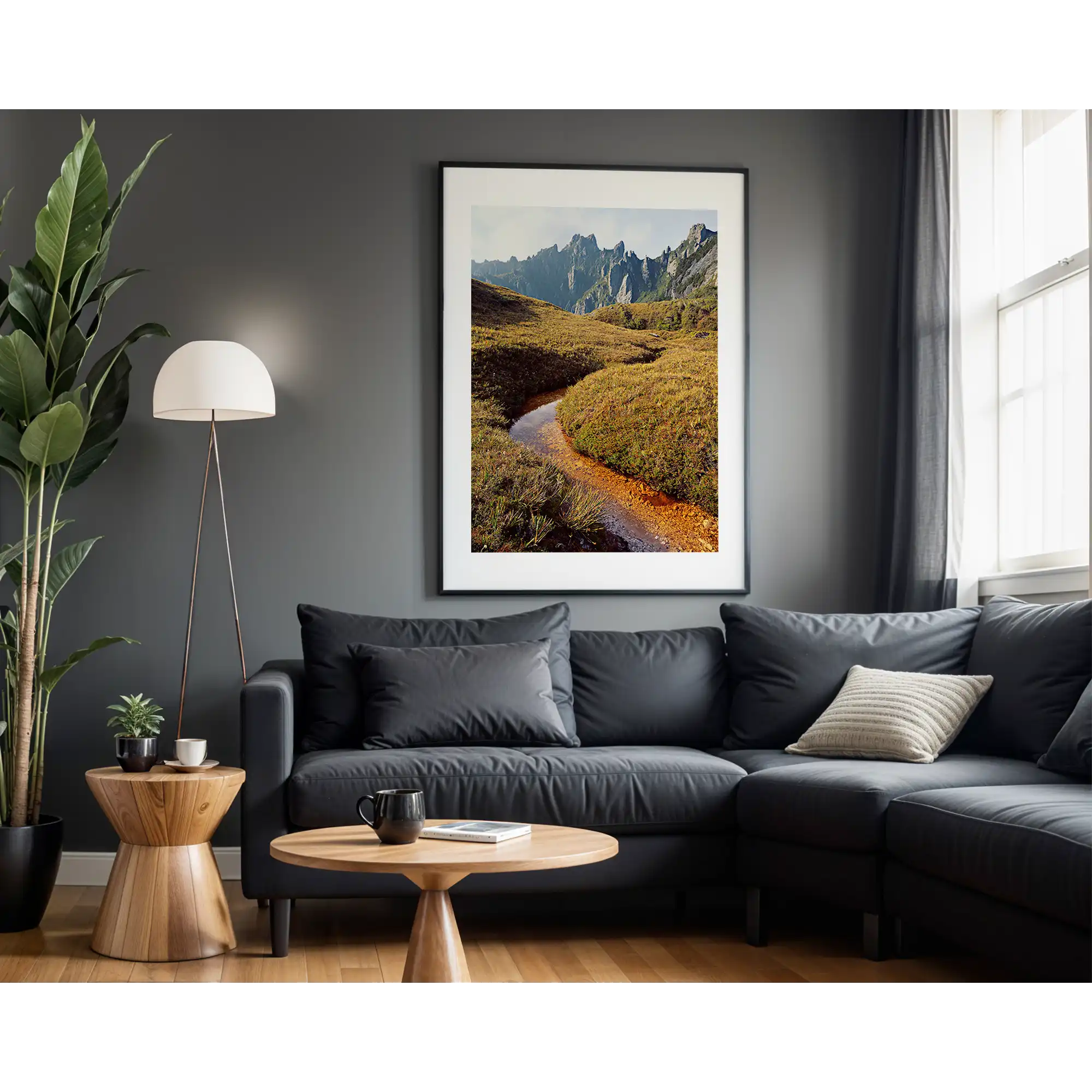 Mount Hayes, Western Arthur Range, southwest Tasmania by Peter Dombrovskis