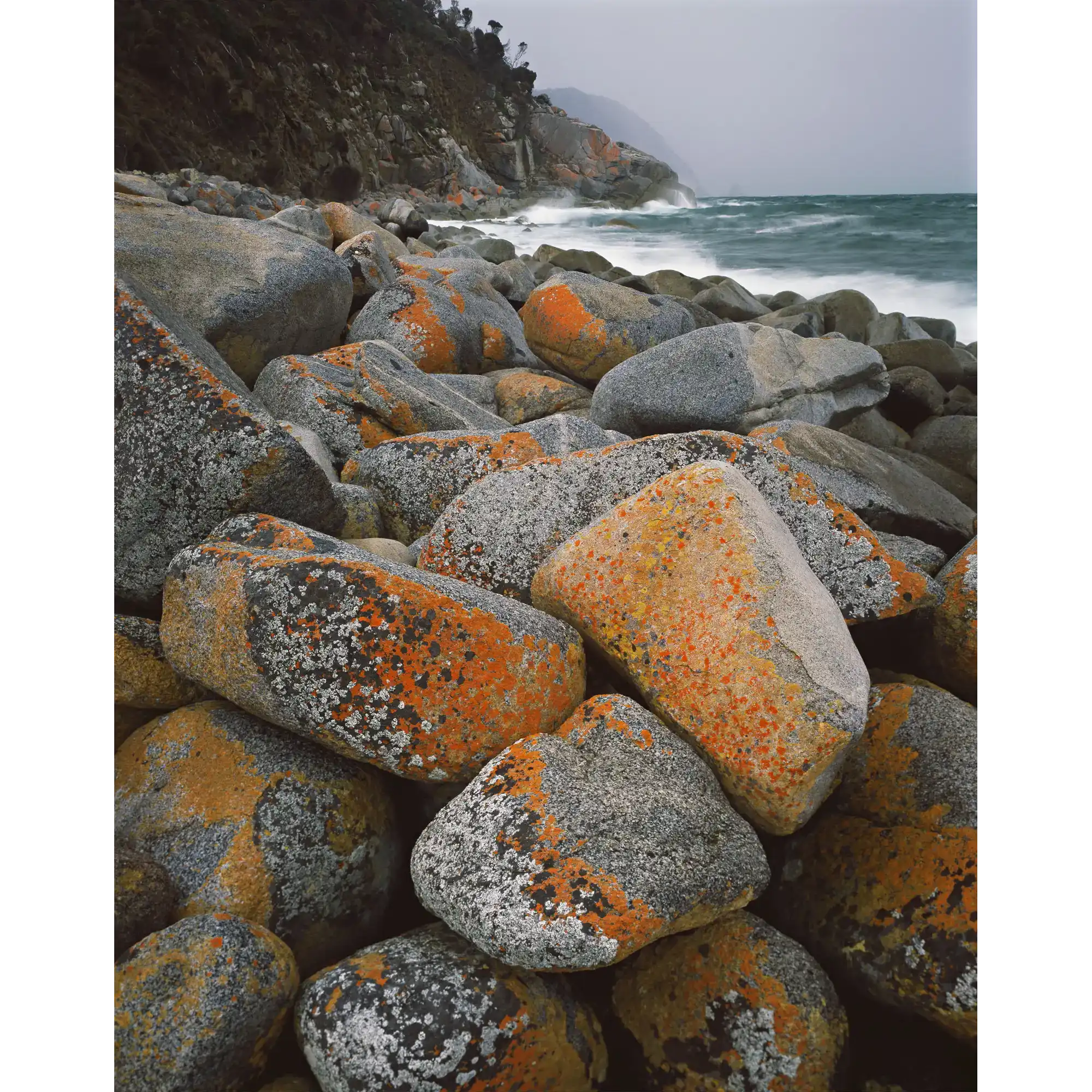 Approaching Storm, Freycinet National Park, Tasmania by Peter Dombrovskis