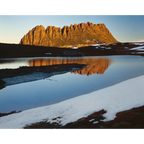 Cradle Mt & Kathleens Pool, Tasmania by Peter Dombrovskis