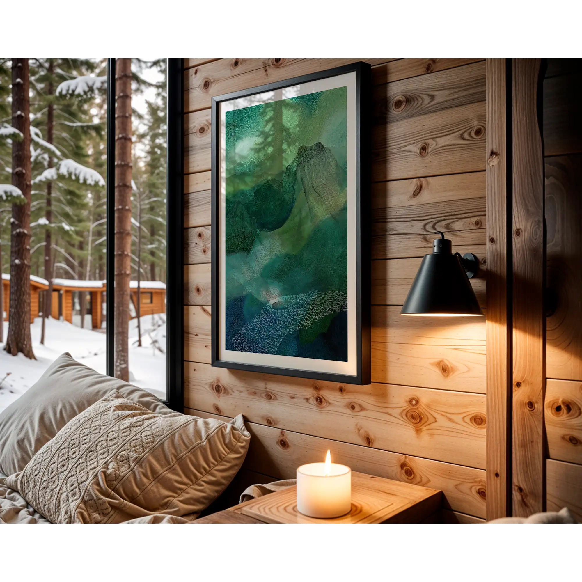 Lighted Lake by Zoë Fitzherbert