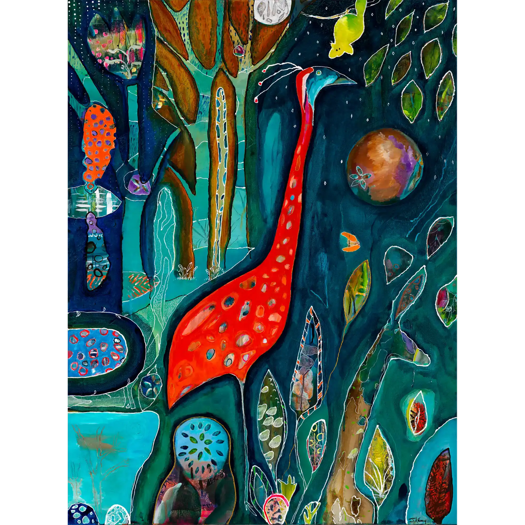 That fucking emu is in the garden again, Troy by Julia Garry