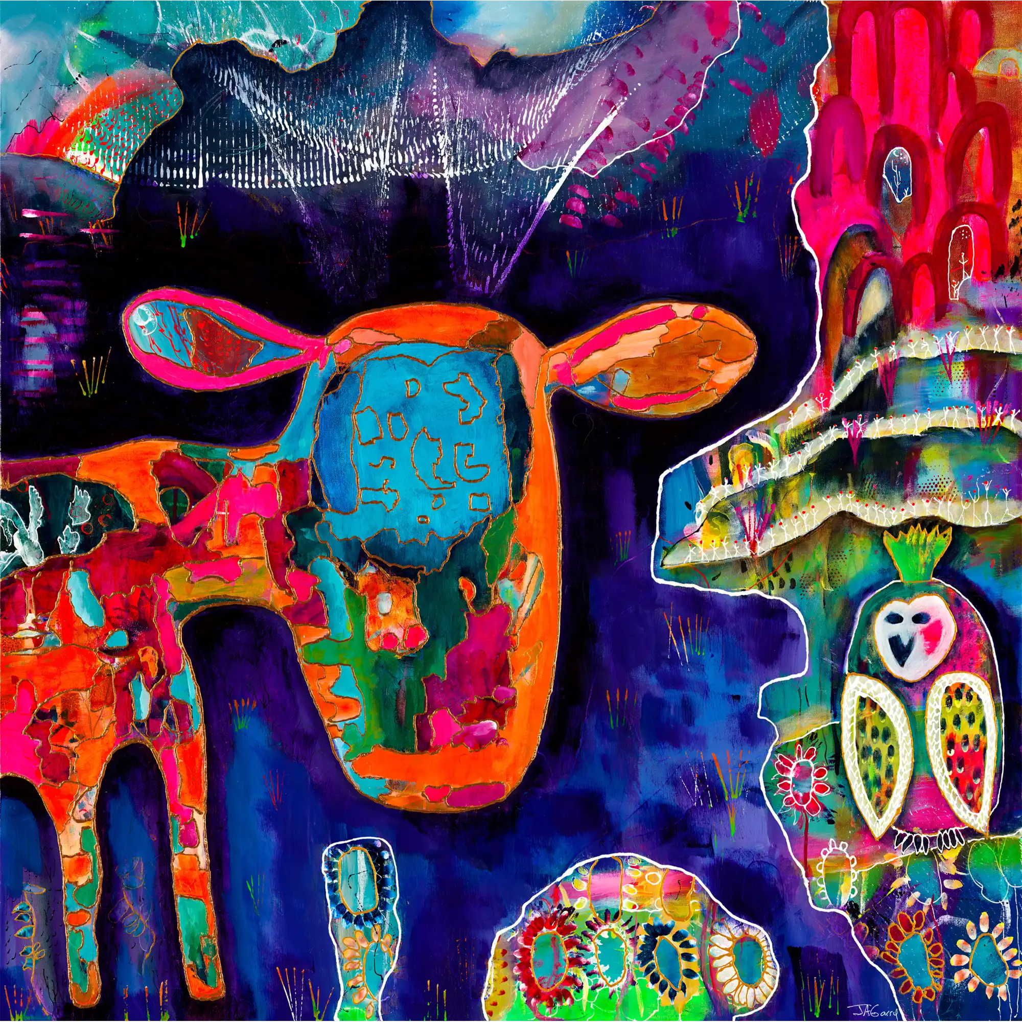 Cow by Julia Garry