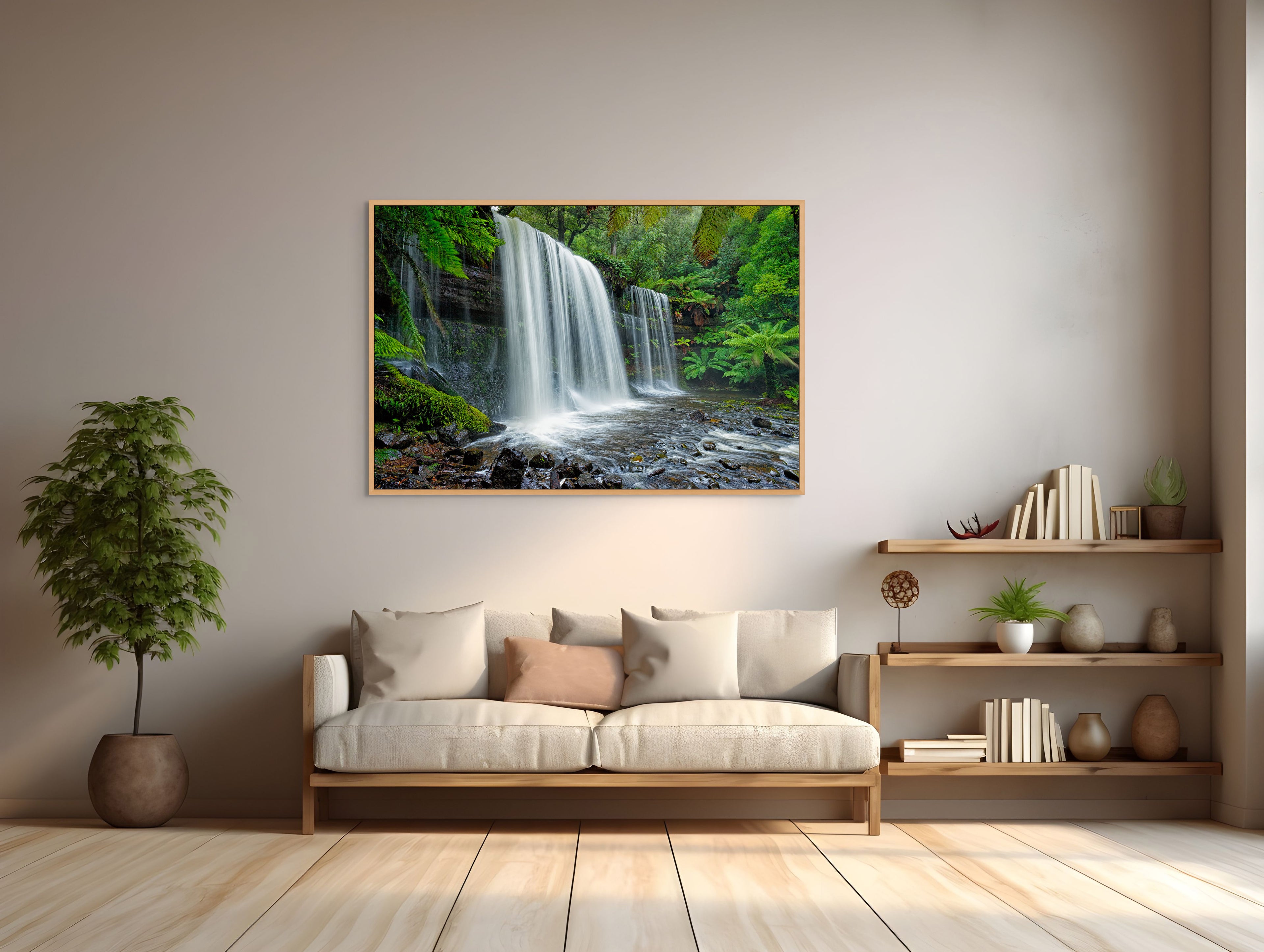 Russell Falls by Dennis Harding