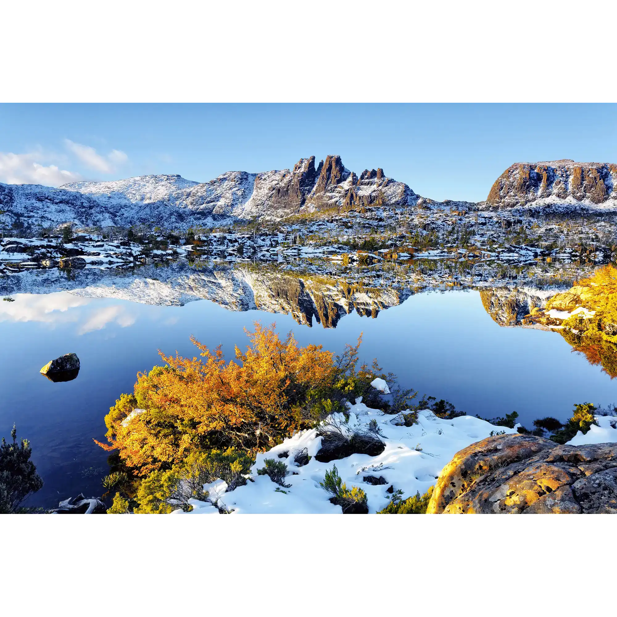 Mount Geryon, The Labyrinth, Tasmania by Dennis Harding