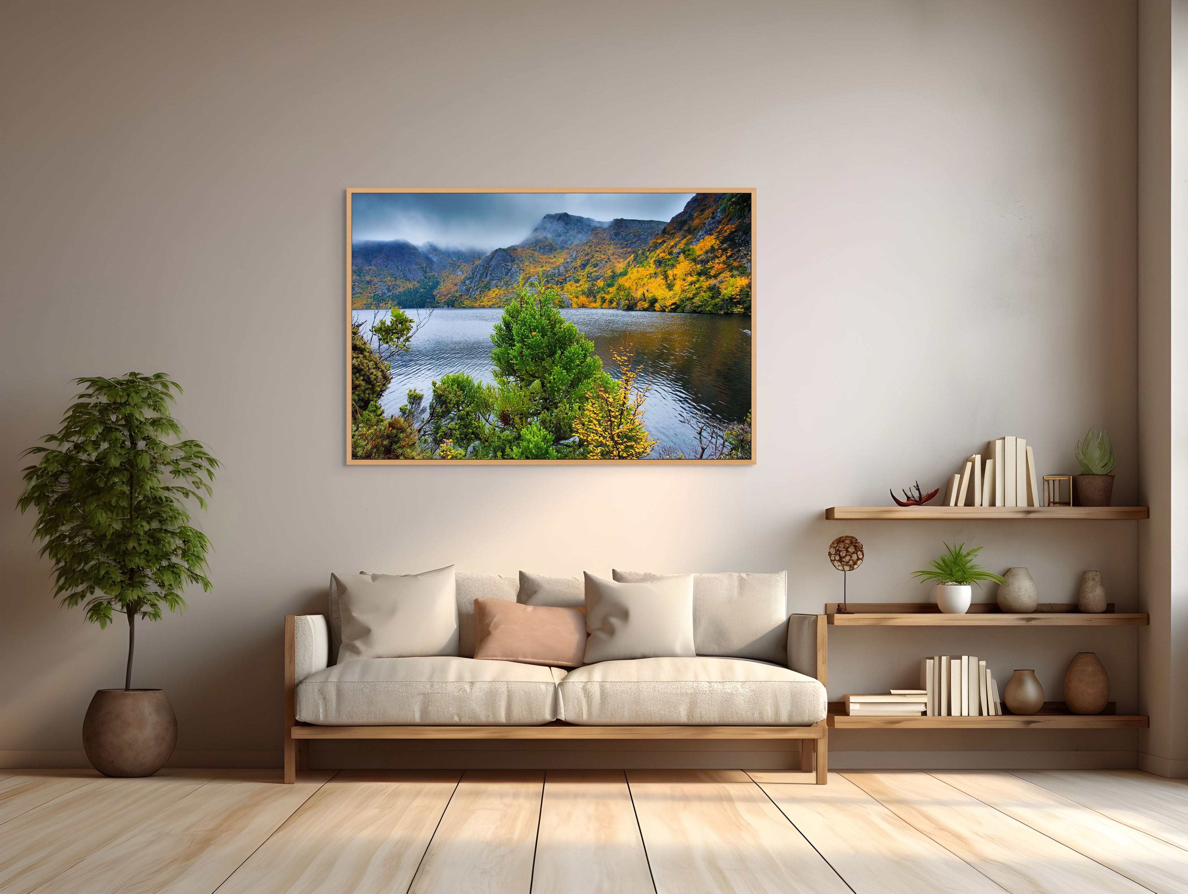 Crater Lake, Cradle Mountain, Tasmania by Dennis Harding