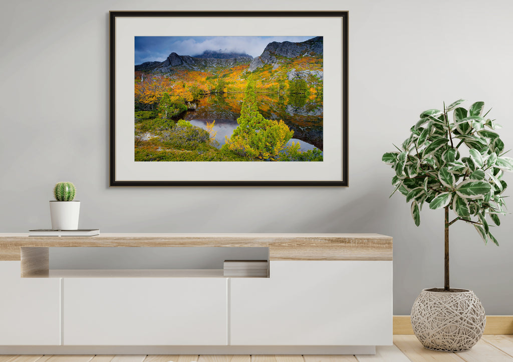 Suttons Tarn, Cradle Mountain by Dennis Harding