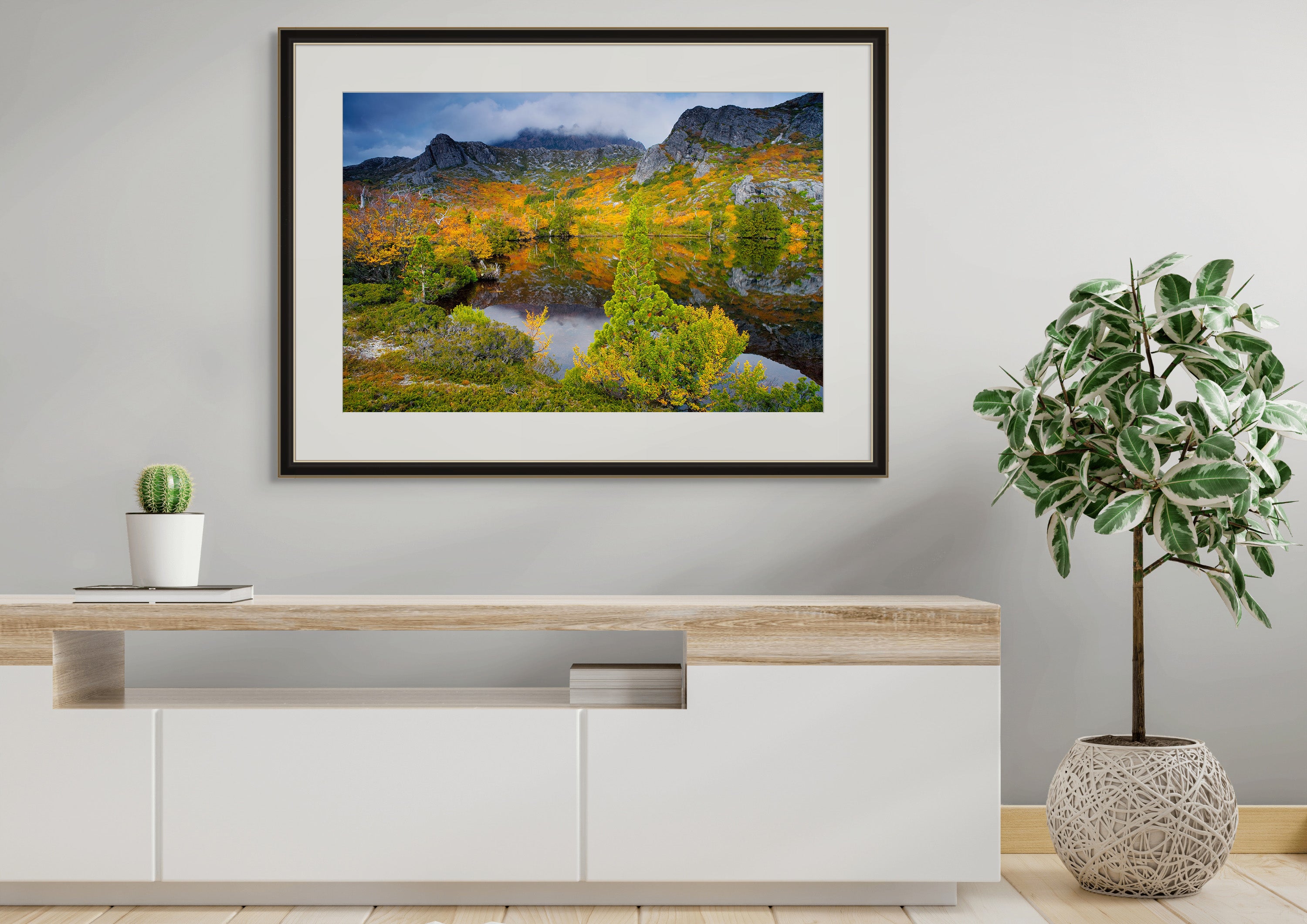 Suttons Tarn, Cradle Mountain by Dennis Harding