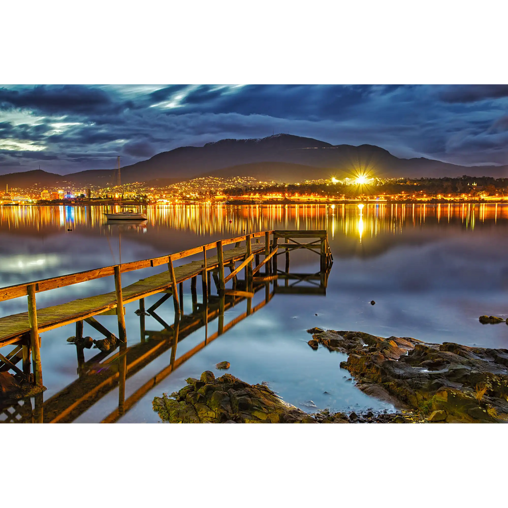 Hobart from Bellerive by Dennis Harding