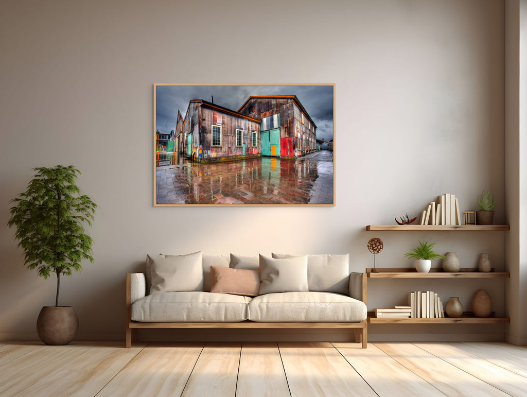 Tram sheds, Inveresk Precinct, Launceston Tasmania by Dennis Harding