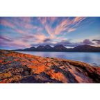 The Hazards at sunset by Dennis Harding