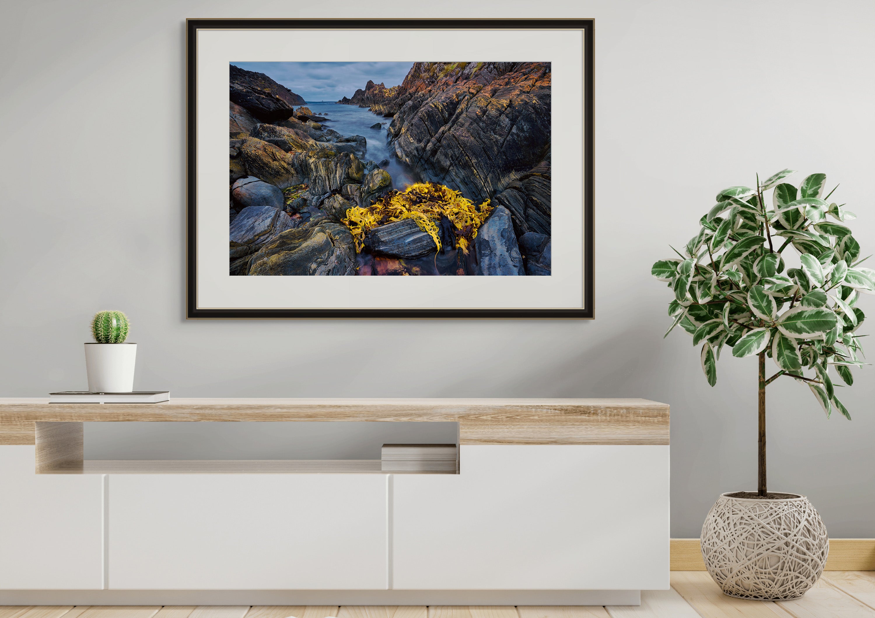 Near Sarah Anne Rocks, Tasmania by Dennis Harding