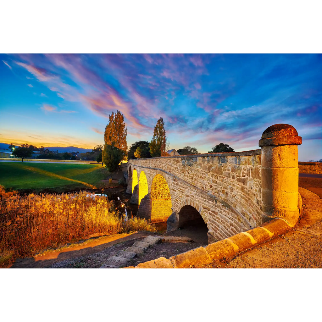Richmond Bridge at sunrise, Tasmania by Dennis Harding