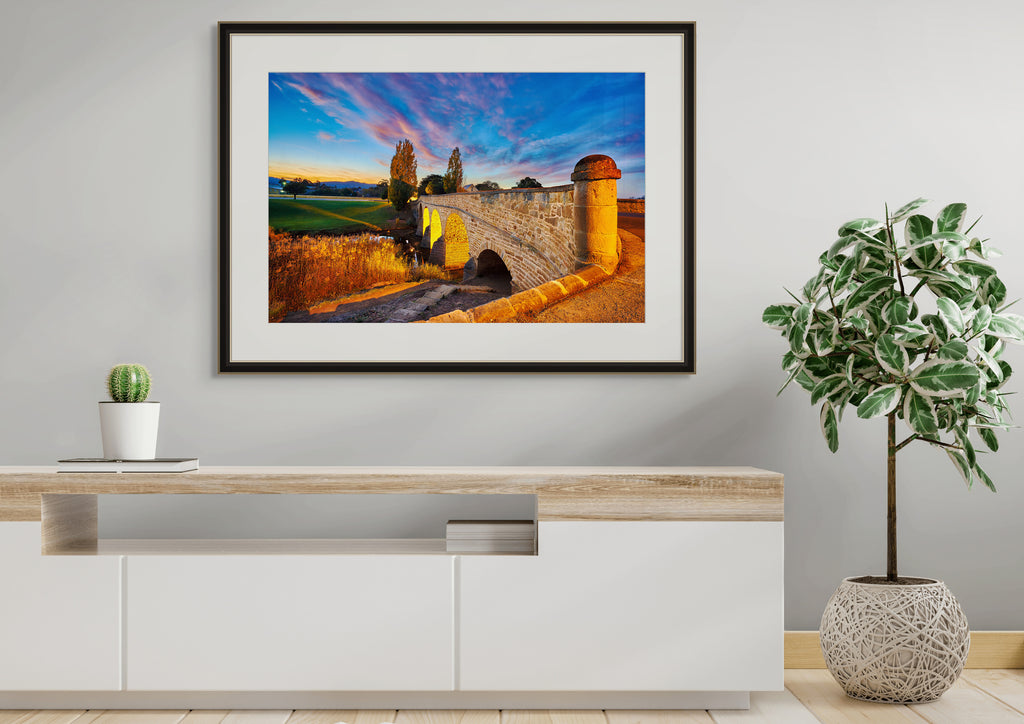 Richmond Bridge at sunrise, Tasmania by Dennis Harding