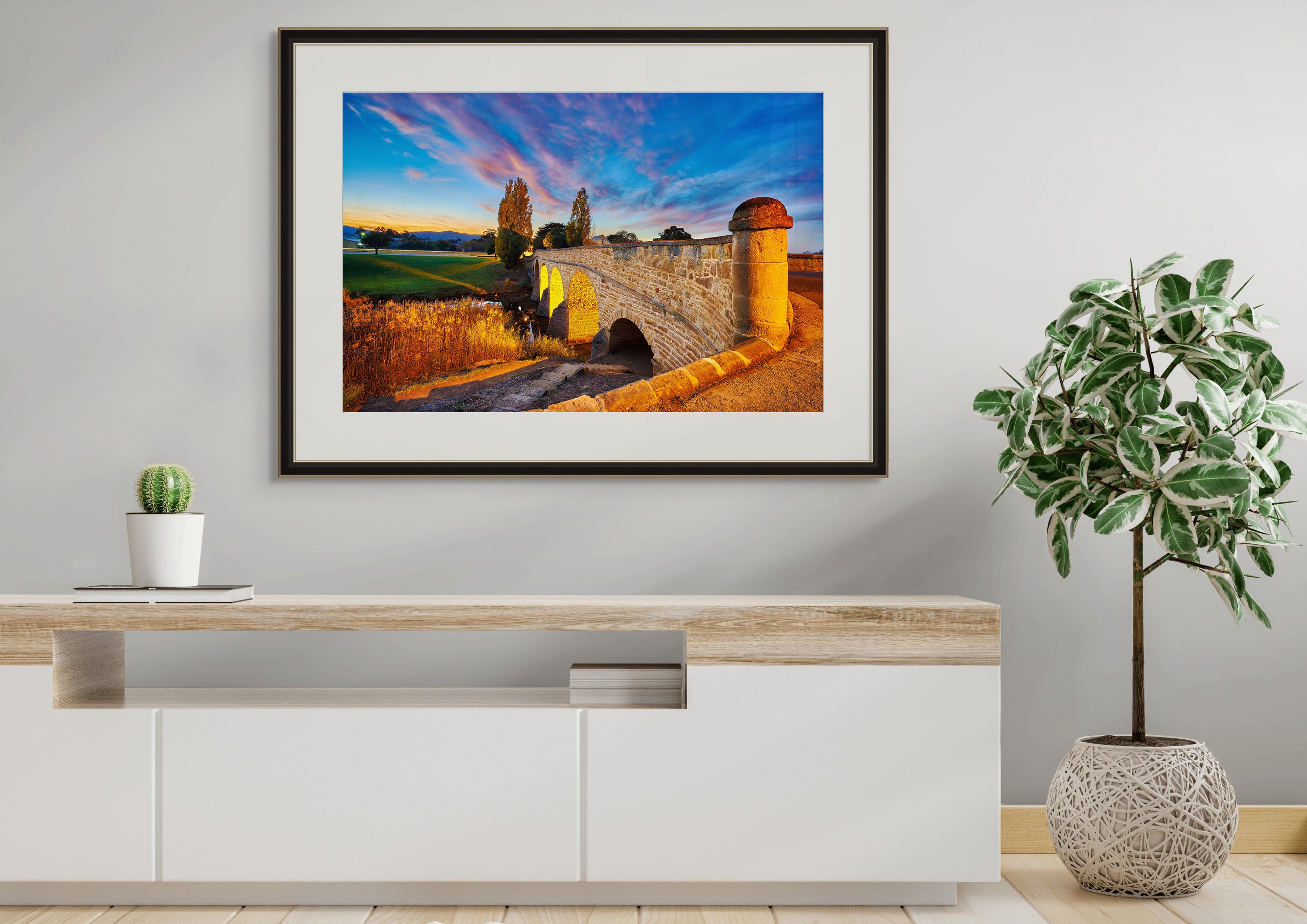 Richmond Bridge at sunrise, Tasmania by Dennis Harding