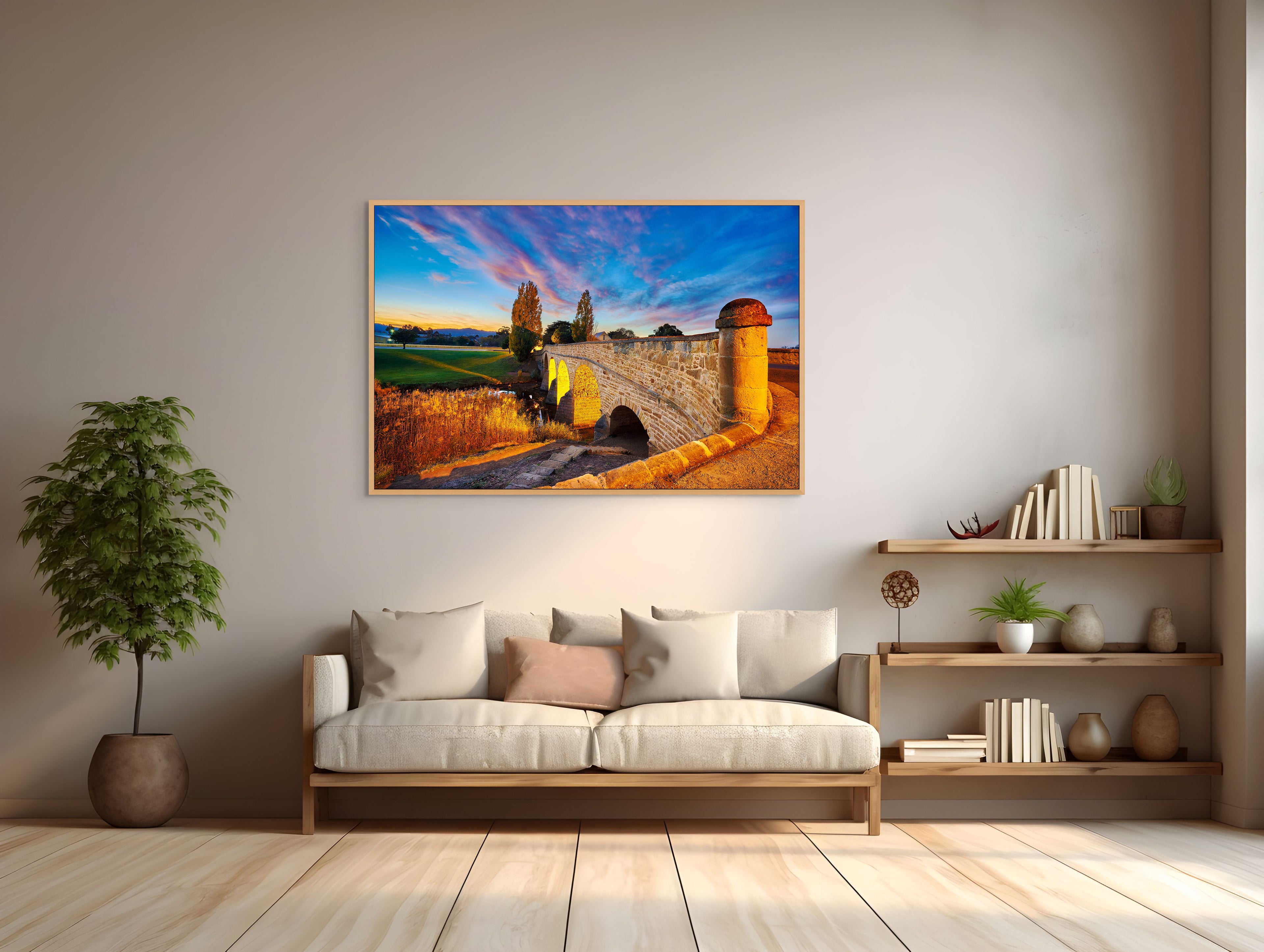 Richmond Bridge at sunrise, Tasmania by Dennis Harding