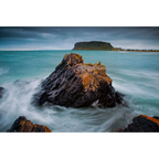 Storm, The Nut, Stanley, Tasmania by Dennis Harding