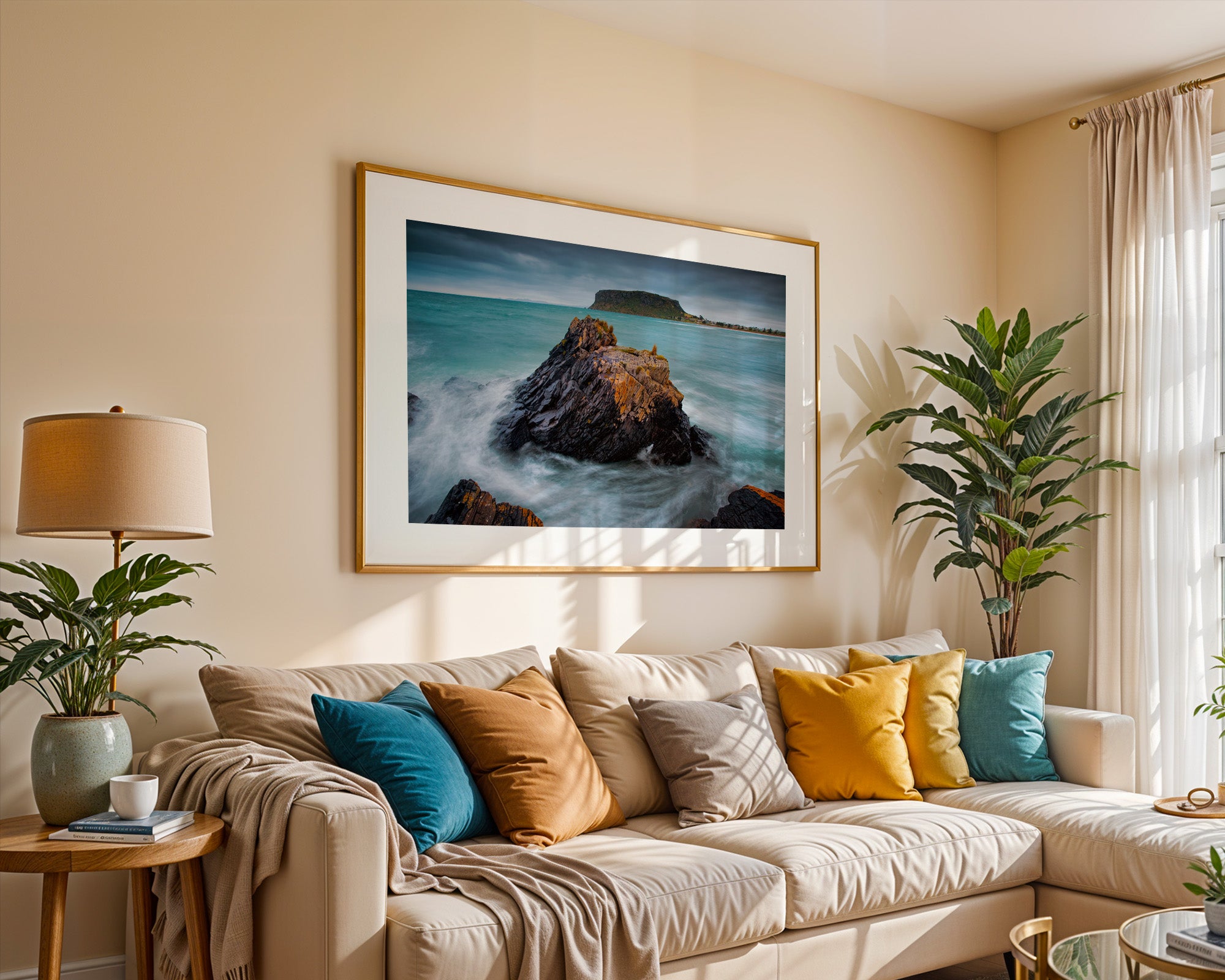 Storm, The Nut, Stanley, Tasmania by Dennis Harding
