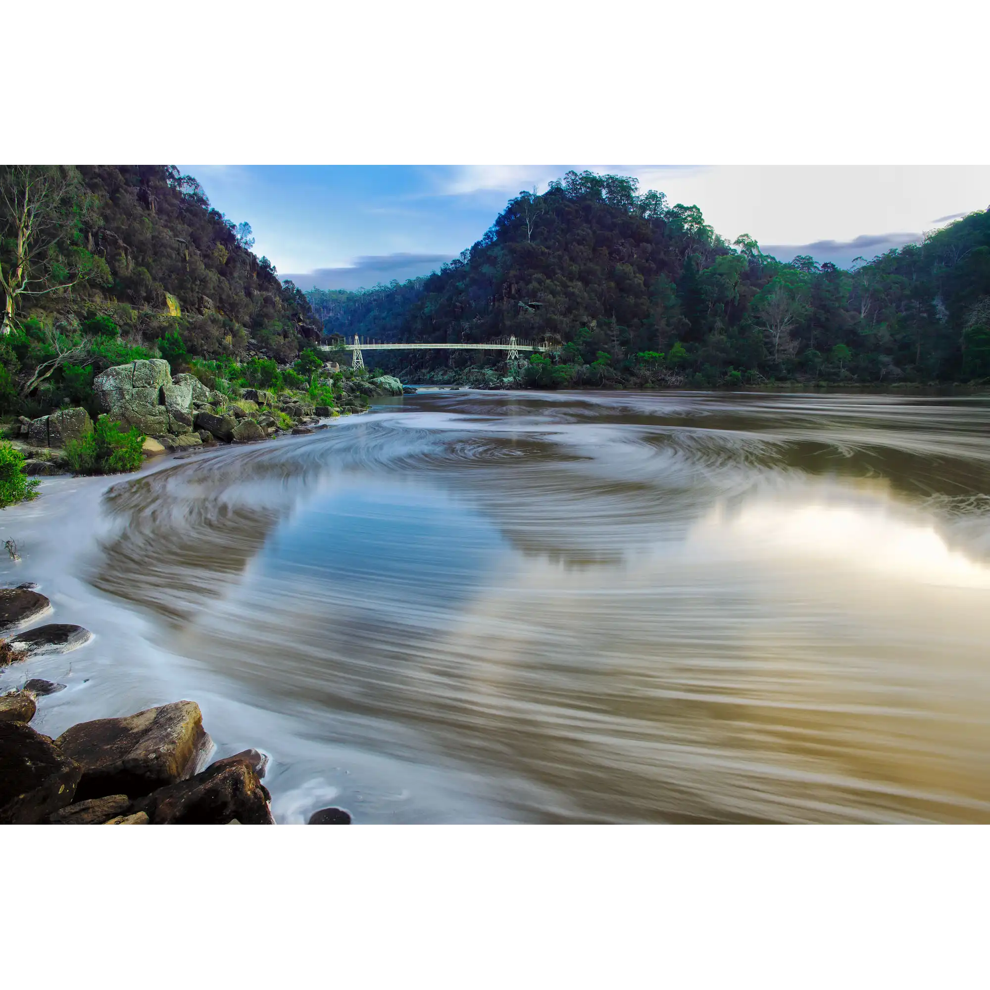 First Basin, Cataract Gorge Reserve, Launceston by Dennis Harding