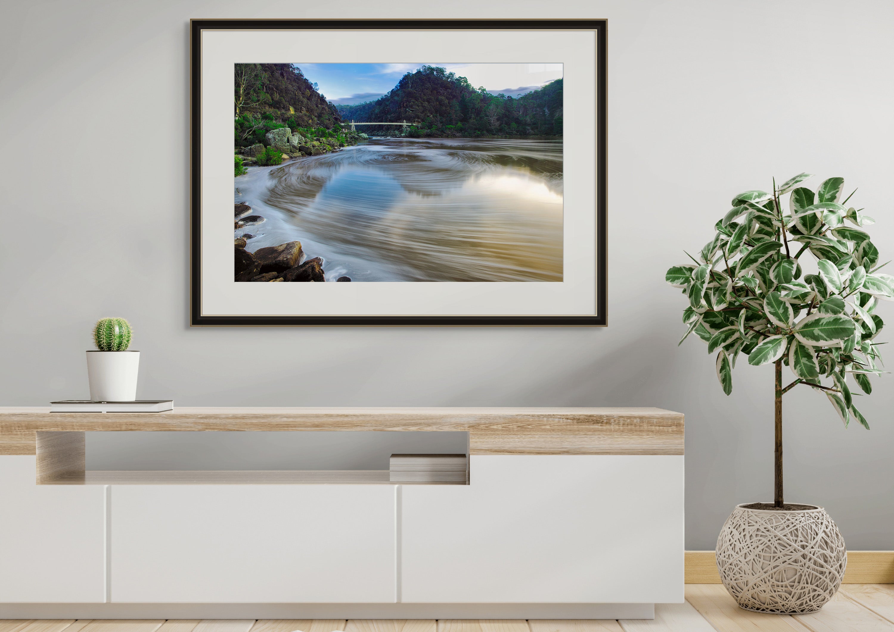 First Basin, Cataract Gorge Reserve, Launceston by Dennis Harding