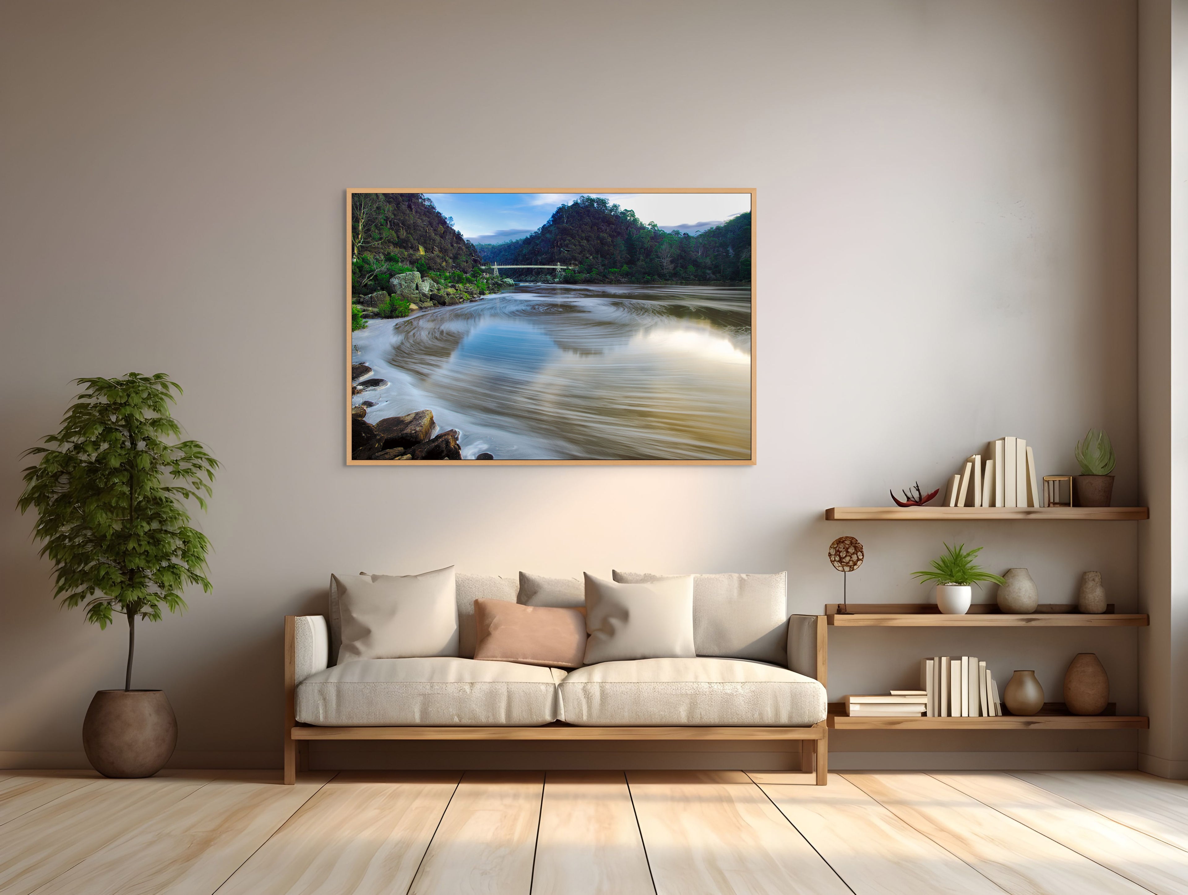 First Basin, Cataract Gorge Reserve, Launceston by Dennis Harding