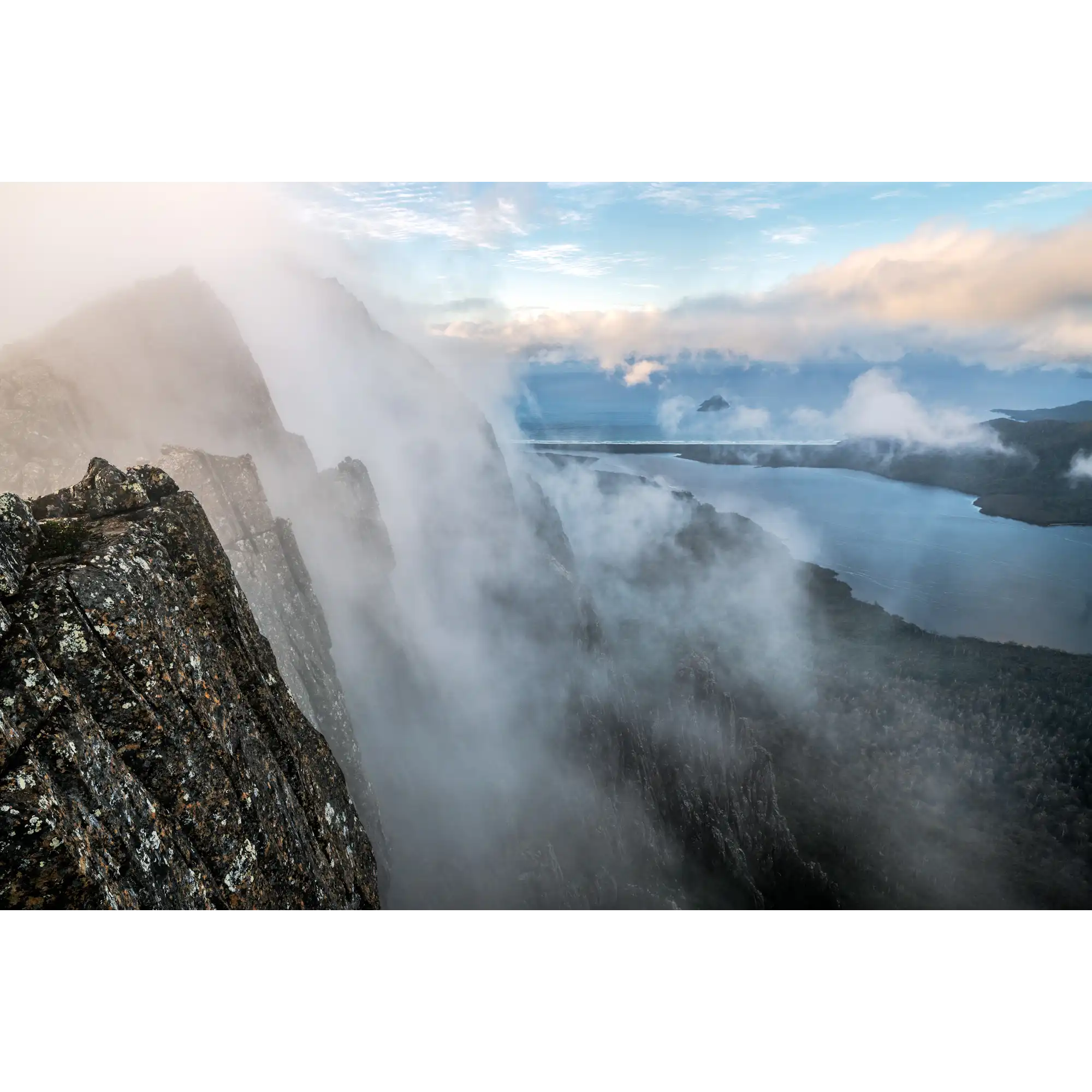 View from Precipitous Bluff by Martin Hawes