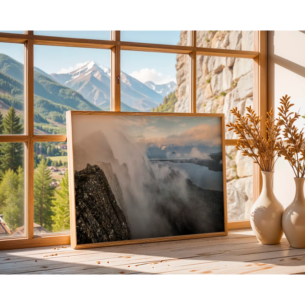 View from Precipitous Bluff by Martin Hawes
