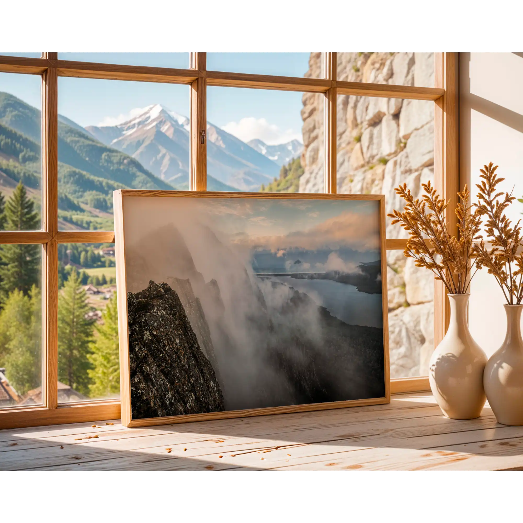 View from Precipitous Bluff by Martin Hawes