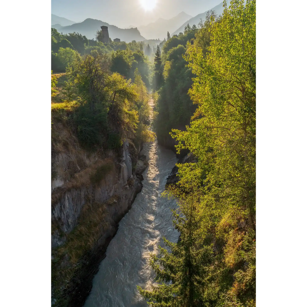 The Mestiachala River  by Martin Hawes