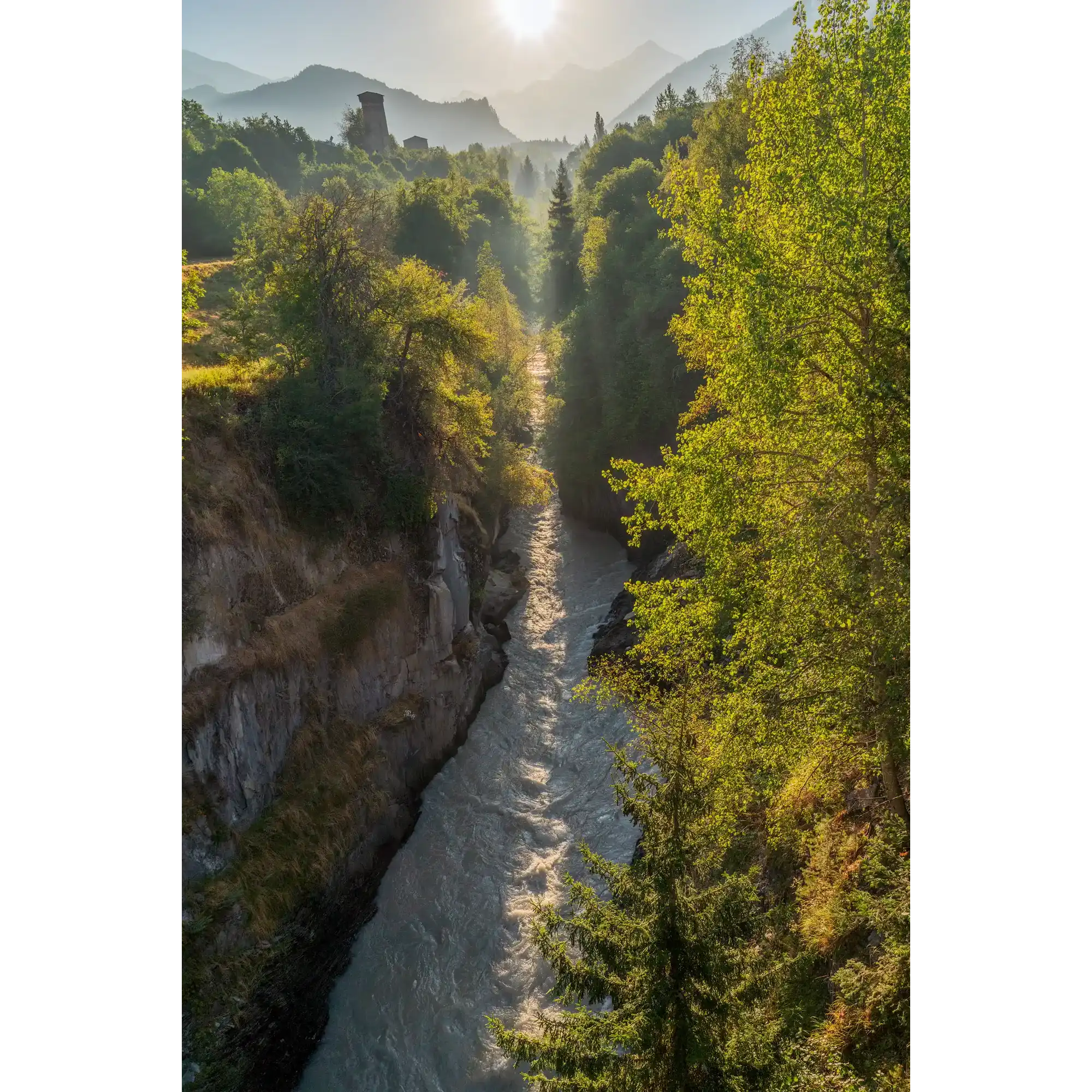 The Mestiachala River  by Martin Hawes
