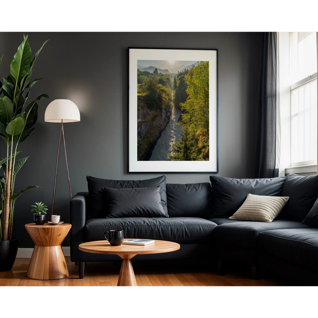 The Mestiachala River  by Martin Hawes