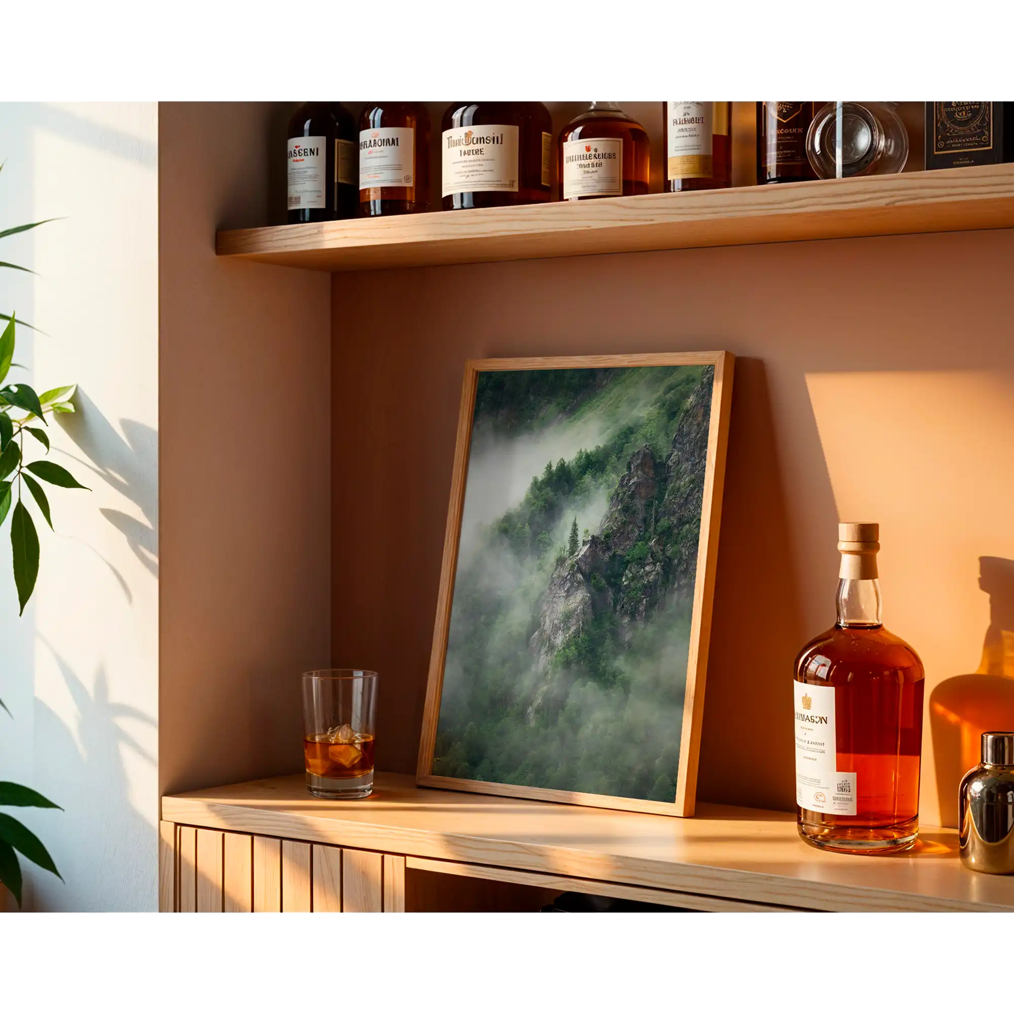 Lone spruce by Martin Hawes