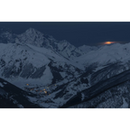 Alpine village by Martin Hawes